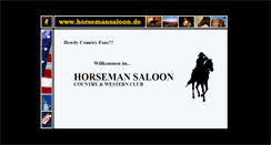 Desktop Screenshot of horsemansaloon.de